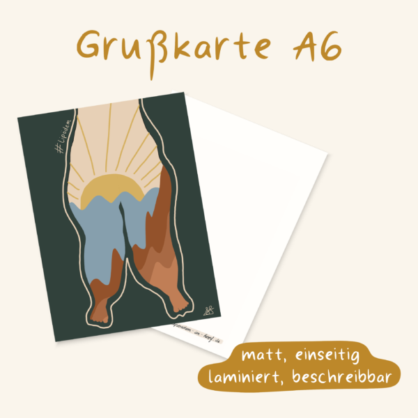 "Abstrakte Beine - Berge" – Bild 5