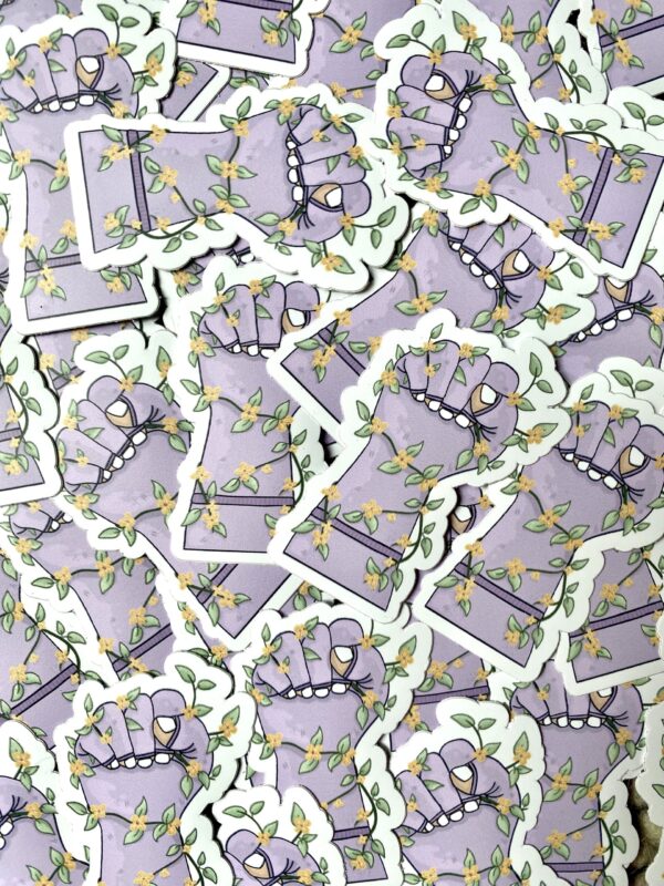 Vinyl Sticker "blooming compression" – Bild 3