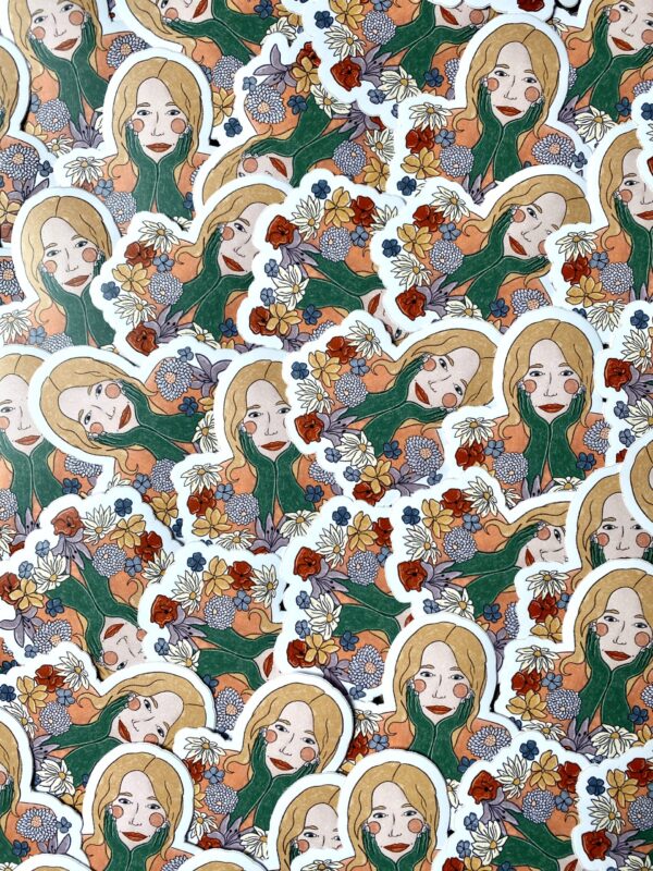 Vinyl Sticker "blooming beauty" – Bild 3