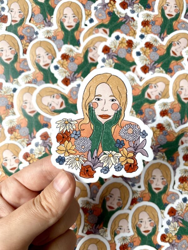 Vinyl Sticker "blooming beauty" – Bild 2