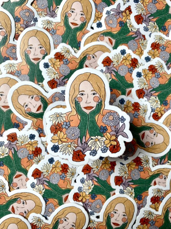 Vinyl Sticker "blooming beauty"
