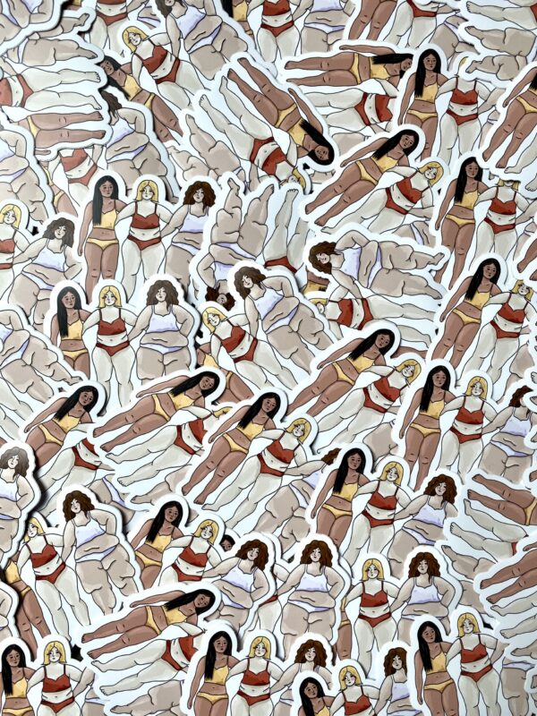 Vinyl Sticker "better together" – Bild 3