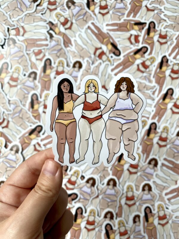 Vinyl Sticker "better together" – Bild 2