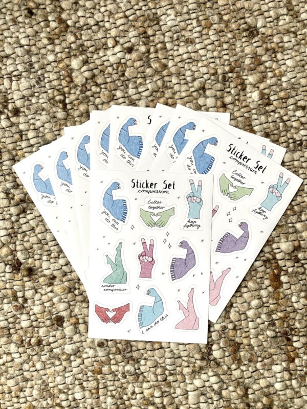 Sticker Bogen "Compression Collection" – Bild 4