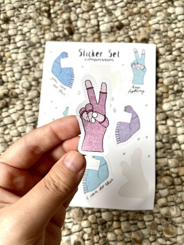 Sticker Bogen "Compression Collection" – Bild 2