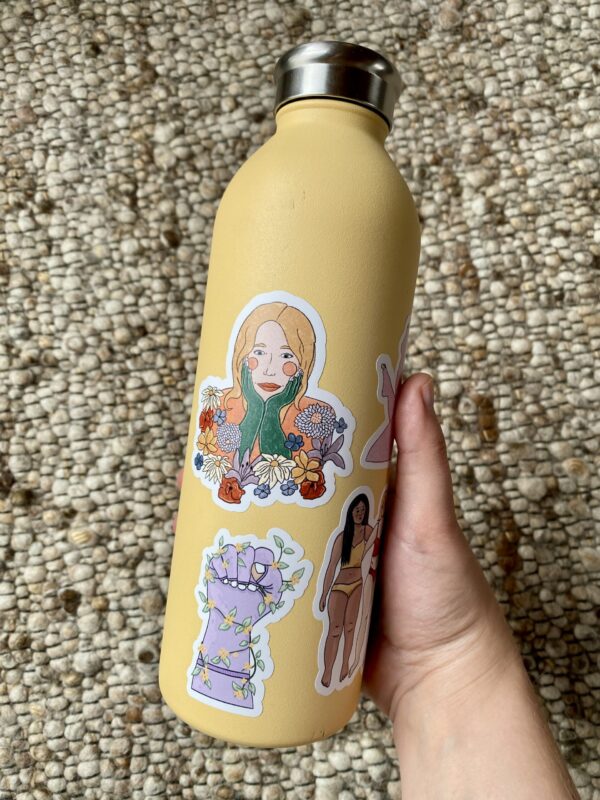 Vinyl Sticker "blooming compression" – Bild 7
