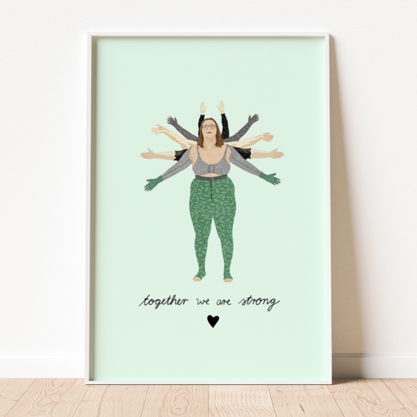 Together we are strong ft. @lizturquoise