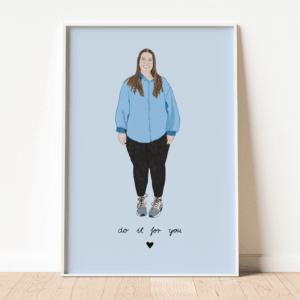 Poster "Do it for you" ft. @kira_seidel_ (DIN A5 - DIN A3)