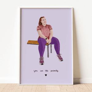 Poster "You are the priority" ft. @Linaalicious (DIN A5 - DIN A3)