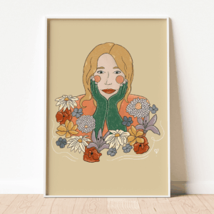 Poster "Blumenmeer" (DIN A5 - DIN A3)