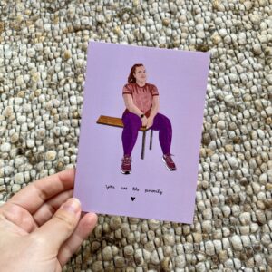 Postkarte "You are the priority" ft. @Linaalicious